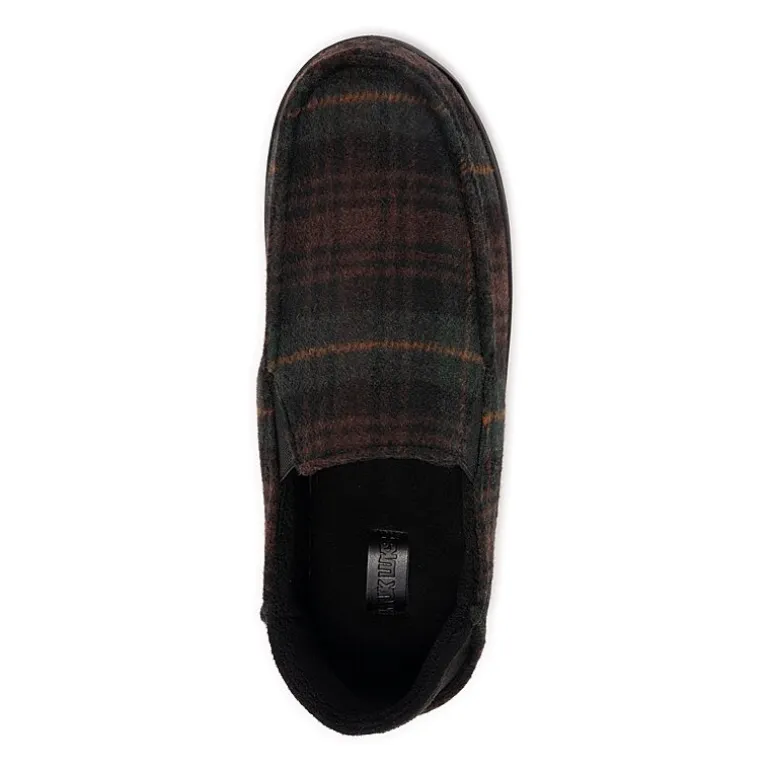 Muk Luks Owen Fll Fit Slipper Mens Memory Foam Slip Resistant Slip-On Slippers