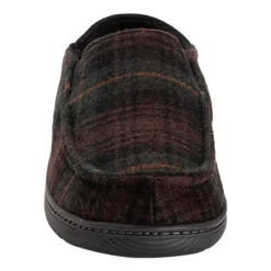Muk Luks Owen Fll Fit Slipper Mens Memory Foam Slip Resistant Slip-On Slippers