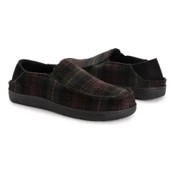 Muk Luks Owen Fll Fit Slipper Mens Memory Foam Slip Resistant Slip-On Slippers