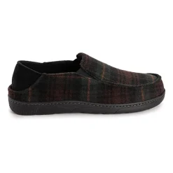 Muk Luks Owen Fll Fit Slipper Mens Memory Foam Slip Resistant Slip-On Slippers