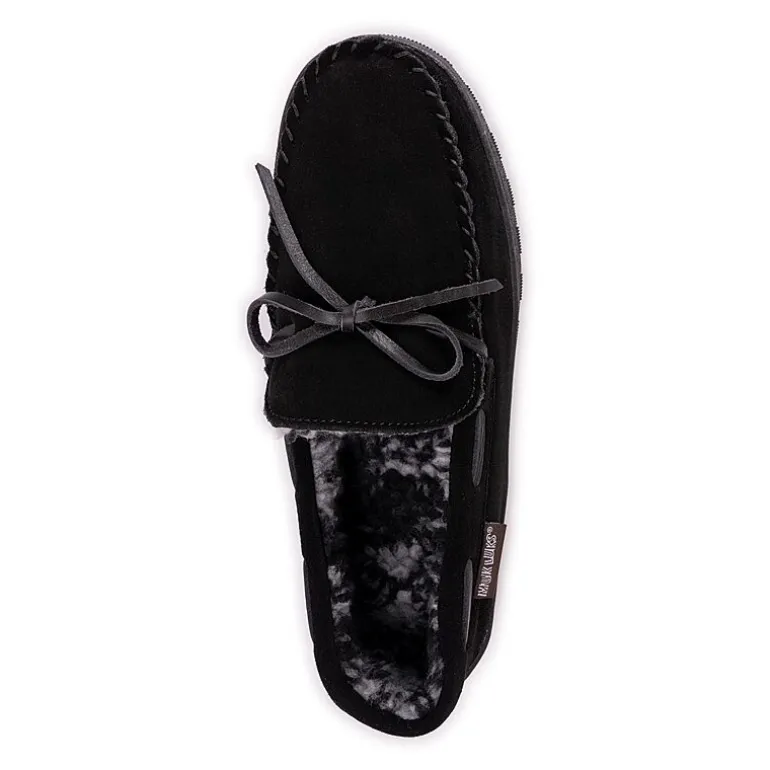 Muk Luks Paul Printed Mens Moccasin Slippers