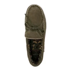 Muk Luks Paul Printed Mens Moccasin Slippers