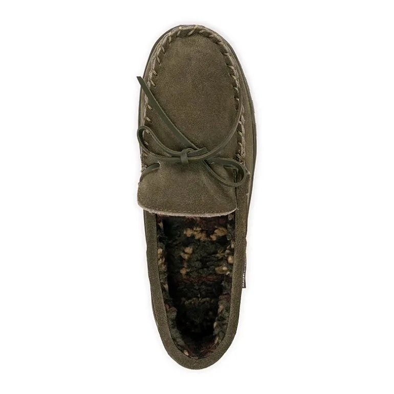 Muk Luks Paul Printed Mens Moccasin Slippers
