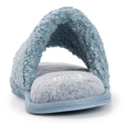 Muk Luks Sariah Slide Womens Memory Foam Slip-On Slippers