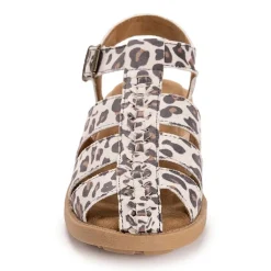 Muk Luks Vanilla Fisherman Womens Round Closed Toe Loafers