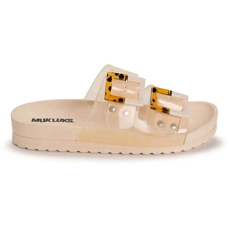 Muk Luks Womens Grand Cayman Sandal Adjustable Strap Flat Sandals