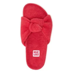 Muk Luks Womens Memory Foam Slip-On Slippers