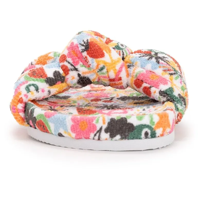 Muk Luks Womens Memory Foam Slip-On Slippers