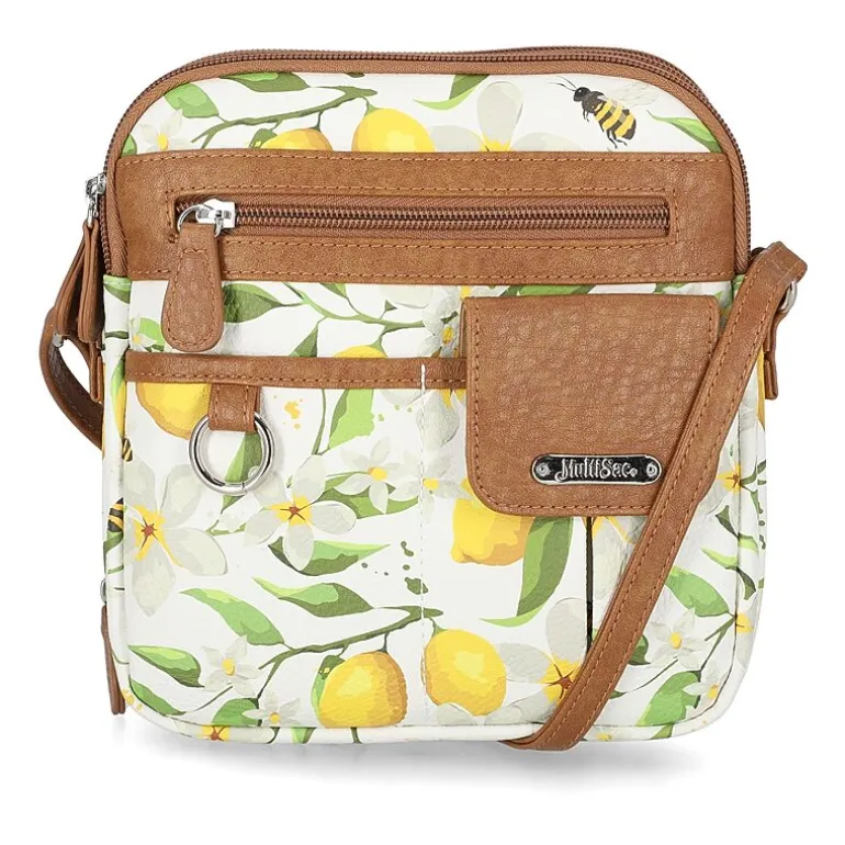 Multi Sac North/South Zip Around Crossbody Bag