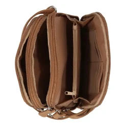 Multi Sac North/South Zip Around Crossbody Bag