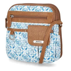 Multi Sac North/South Zip Around Crossbody Bag