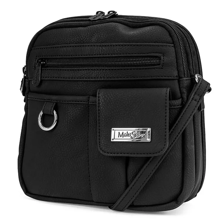 Multi Sac North/South Zip Around Crossbody Bag
