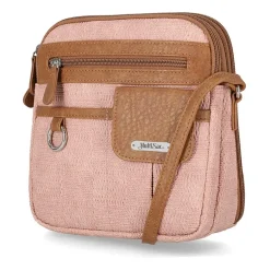 Multi Sac North/South Zip Around Crossbody Bag