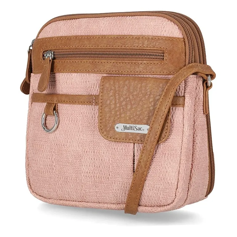 Multi Sac North/South Zip Around Crossbody Bag