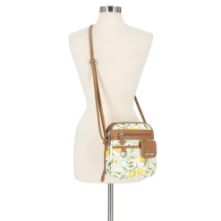 Multi Sac North/South Zip Around Crossbody Bag