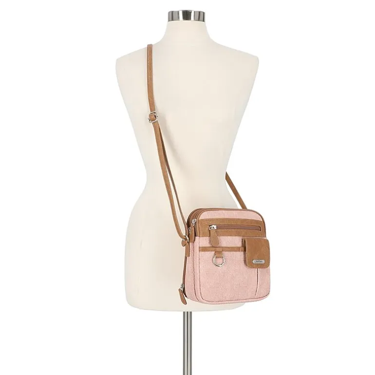 Multi Sac North/South Zip Around Crossbody Bag