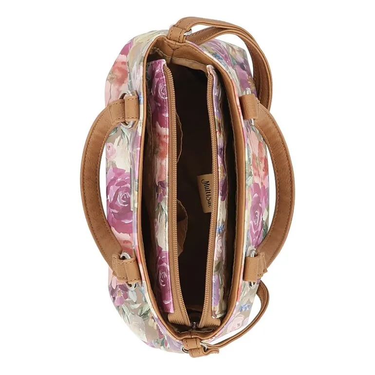 Multi Sac Olivia Floral Print Satchel