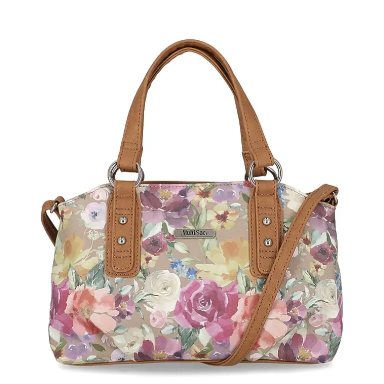 Multi Sac Olivia Floral Print Satchel