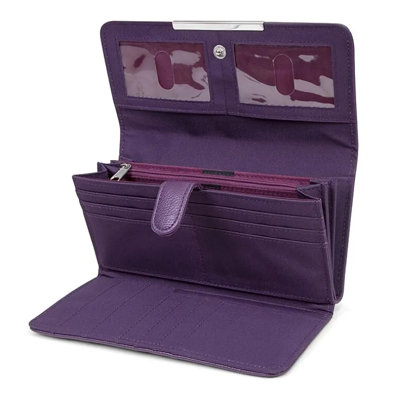 Mundi File Master Womens Expandable Rfid Blocking Accordian Wallet