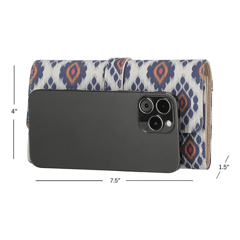 Mundi File Master Womens Expandable Rfid Blocking Accordian Wallet