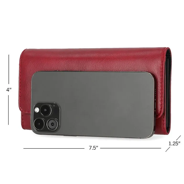 Mundi File Master Womens Expandable Rfid Blocking Accordian Wallet