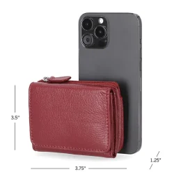 Mundi Rio Leather Mini Womens Wallet