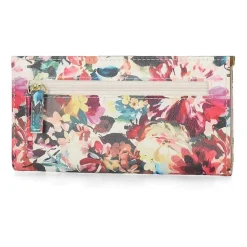 Mundi Slim Clutch Womens Rfid Blocking Slim Fold Wallet