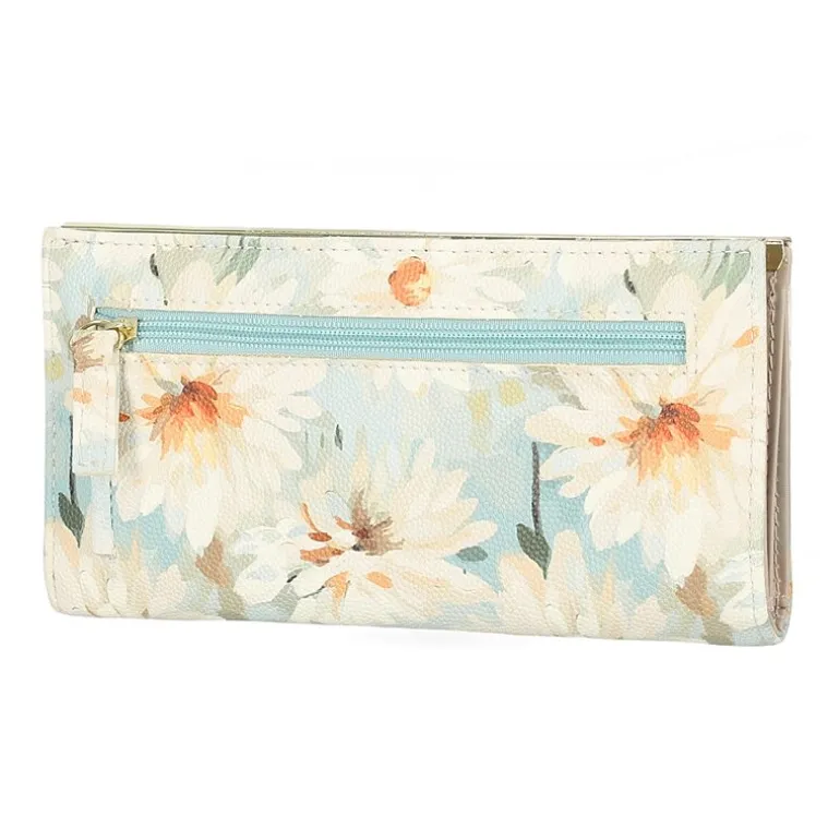 Mundi Slim Clutch Womens Rfid Blocking Wallet