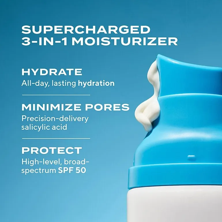 Murad Superactive Moisturizer Spf 50: Mattifying Oil + Pore Control