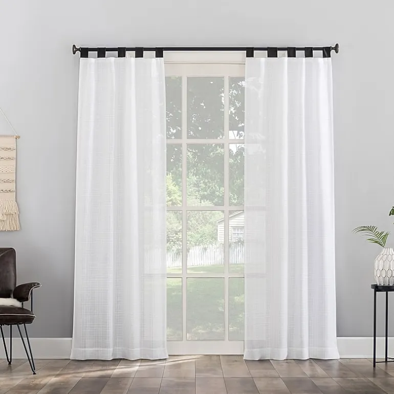 Murray Tab Top Light-Filtering Set of 2 Curtain Panel