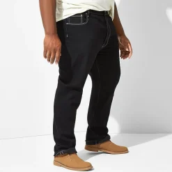 mutual weave Big and Tall Mens Tapered Leg Athletic Fit Jeans