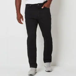 mutual weave Big and Tall Mens Tapered Leg Athletic Fit Jeans