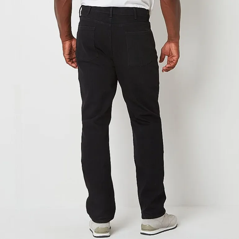 mutual weave Big and Tall Mens Tapered Leg Athletic Fit Jeans