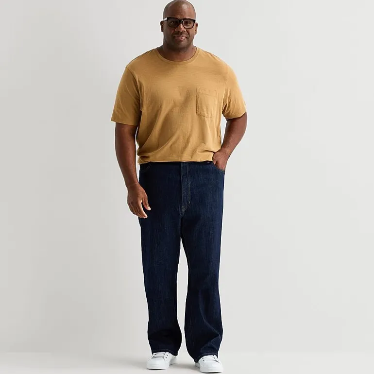 mutual weave Big and Tall Mens Bootcut Jean