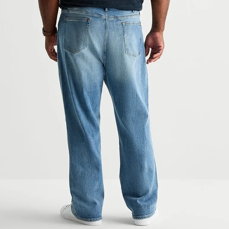 mutual weave Big and Tall Mens Bootcut Jean
