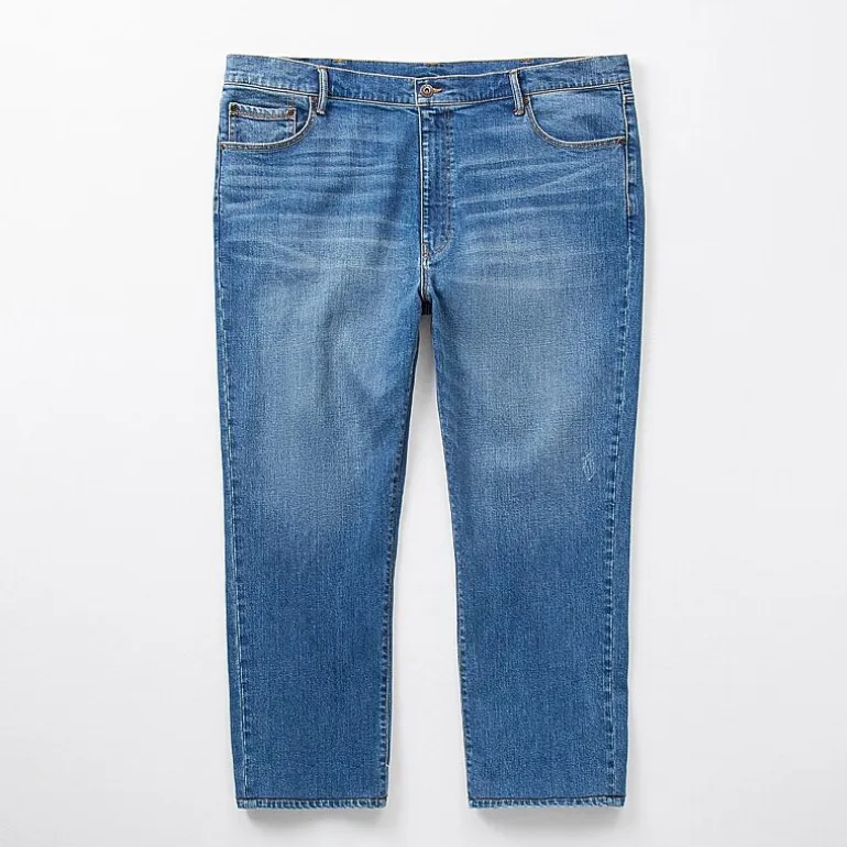 mutual weave Big and Tall Mens Straight Leg Jeans