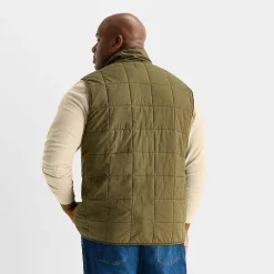 mutual weave Mens Big and Tall Quilted Vest