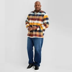 mutual weave Mens Big and Tall Shirt Jacket