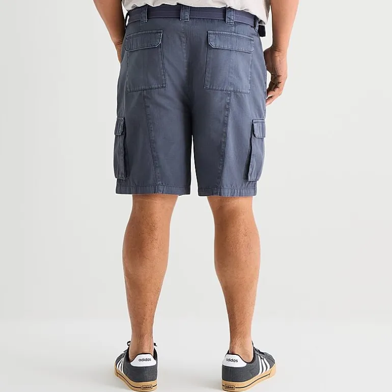mutual weave Mens 10" Big and Tall Cargo Short