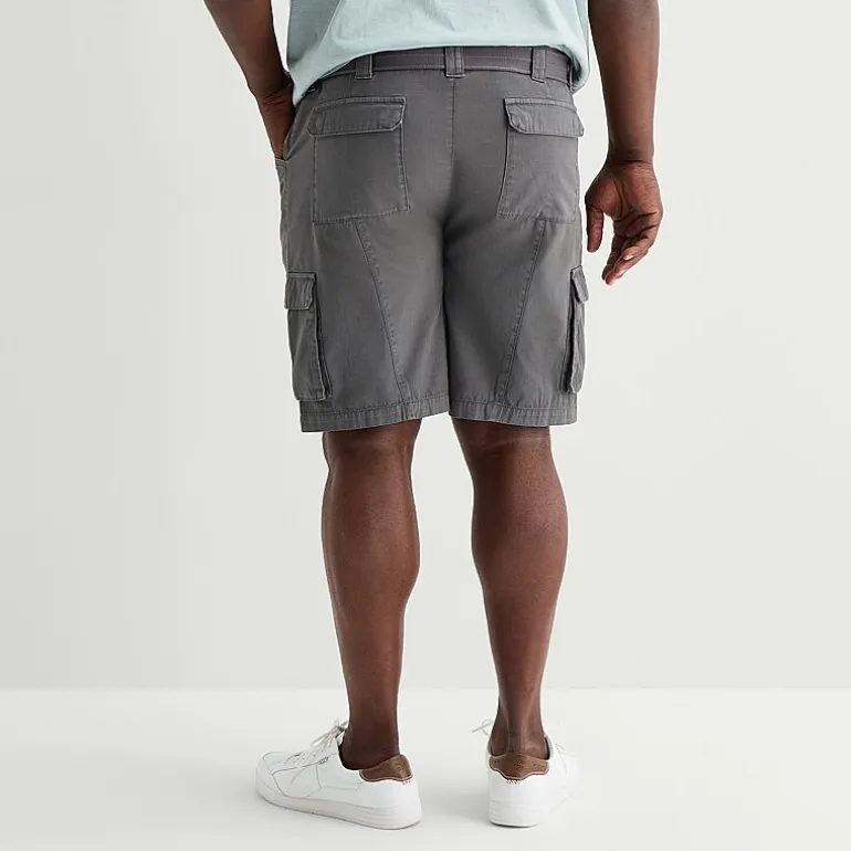mutual weave Mens 10" Big and Tall Cargo Short