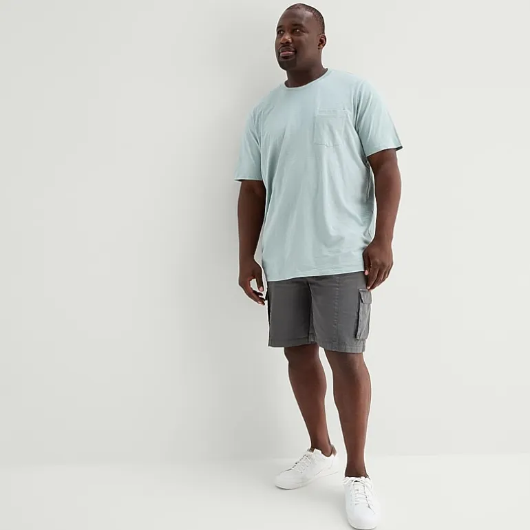 mutual weave Mens 10" Big and Tall Cargo Short