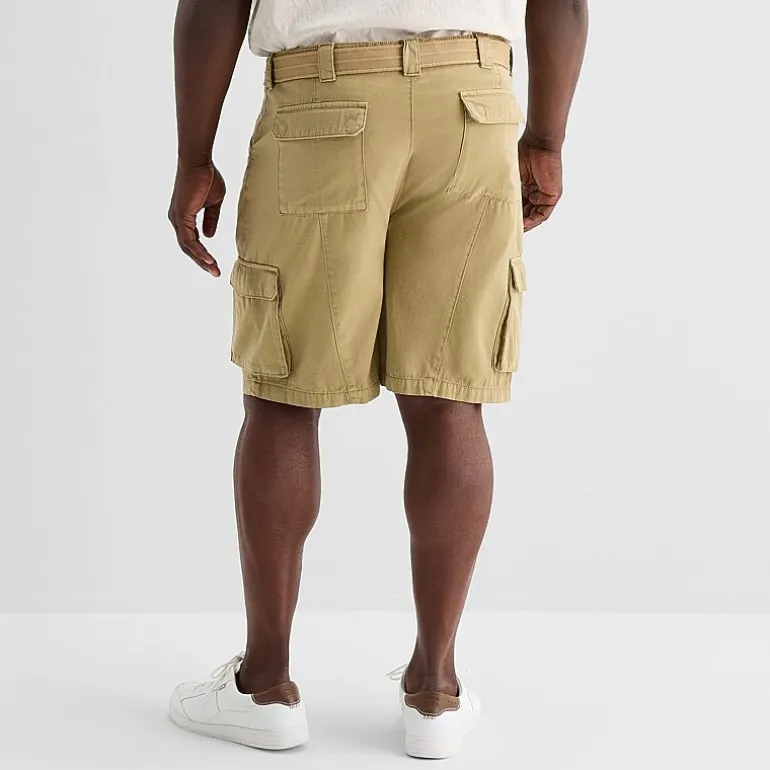 mutual weave Mens 10" Big and Tall Cargo Short