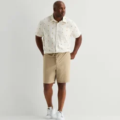 mutual weave Mens 11" Big and Tall Pull-On Short