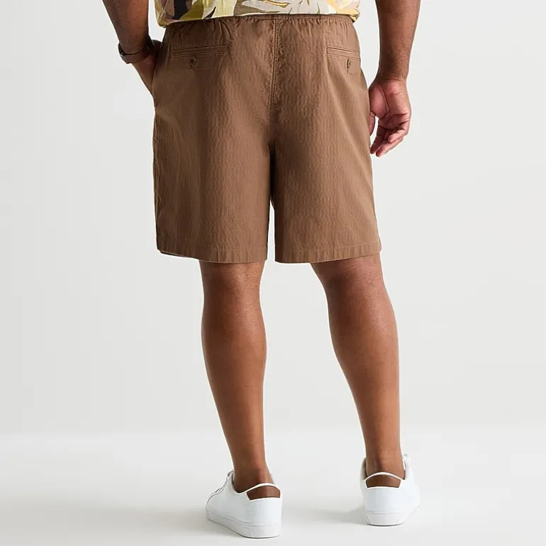 mutual weave Mens 11" Big and Tall Pull-On Short