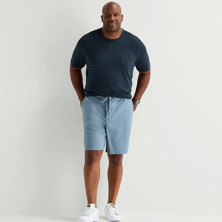 mutual weave Mens 11" Big and Tall Pull-On Short