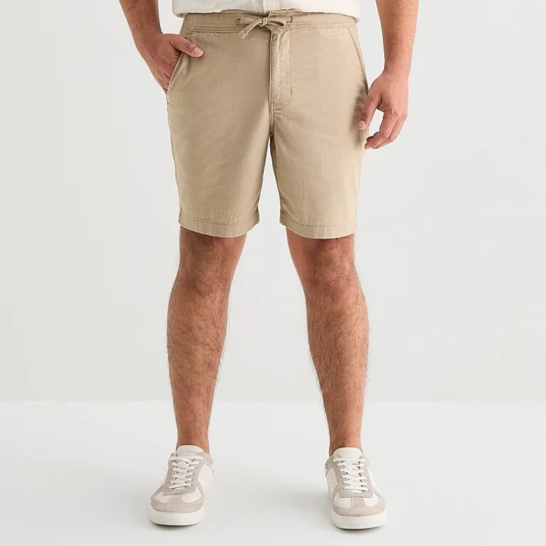 mutual weave Mens 11" Big and Tall Pull-On Short