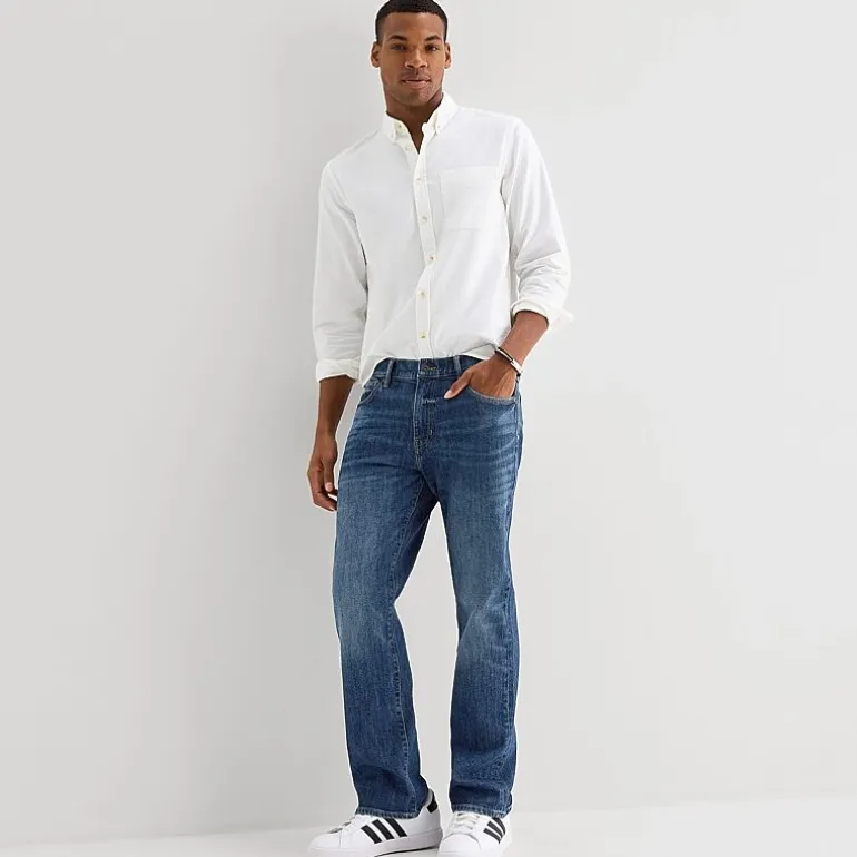 mutual weave Mens Bootcut Jean