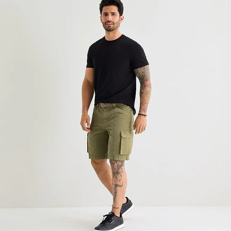 mutual weave Mens 10" Cargo Short