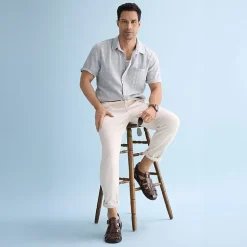 mutual weave Mens Regular Fit Pull-On Pant