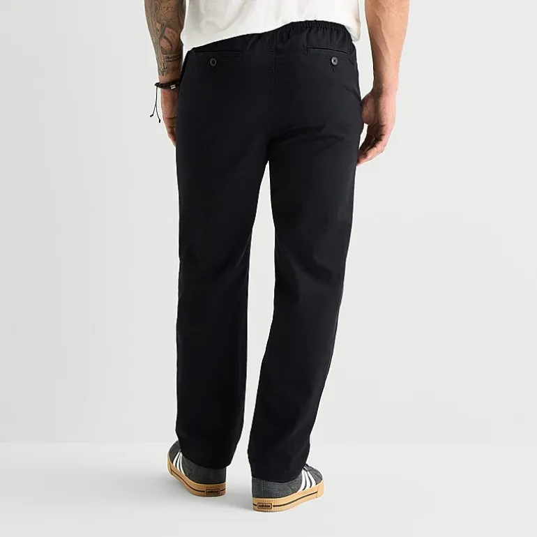mutual weave Mens Regular Fit Pull-On Pant